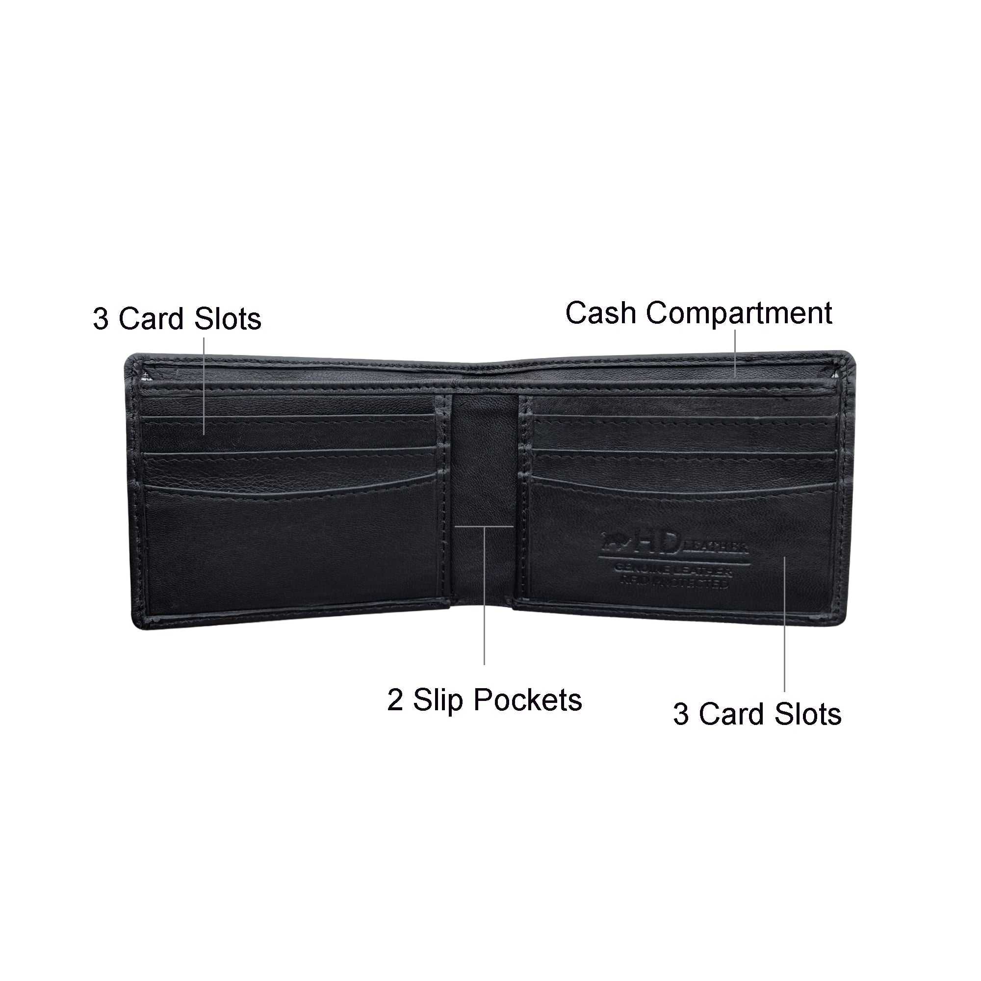 SMW17H ~ Sheepskin Men's Wallet