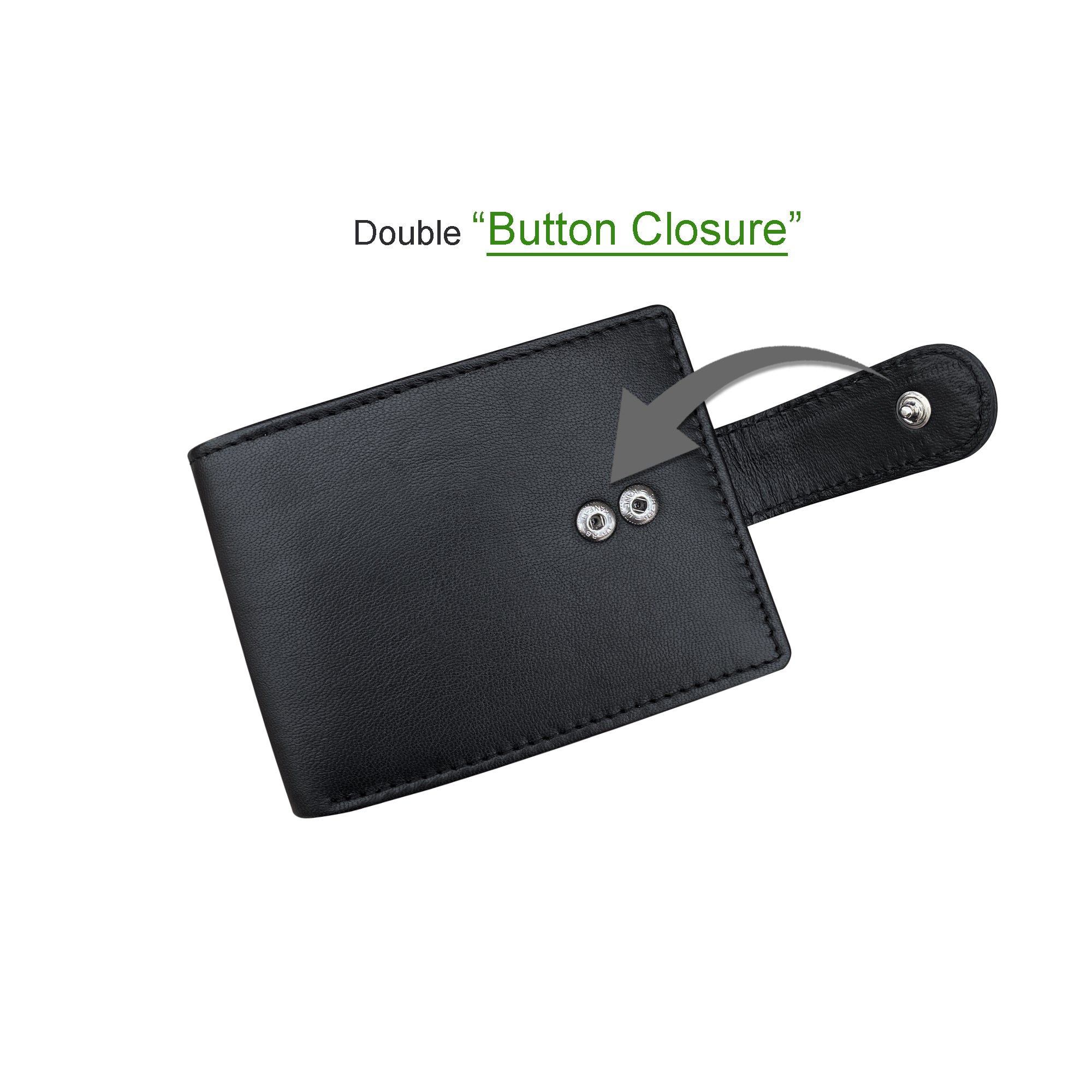 SMW17HL ~ Sheepskin Men's Tab Wallet