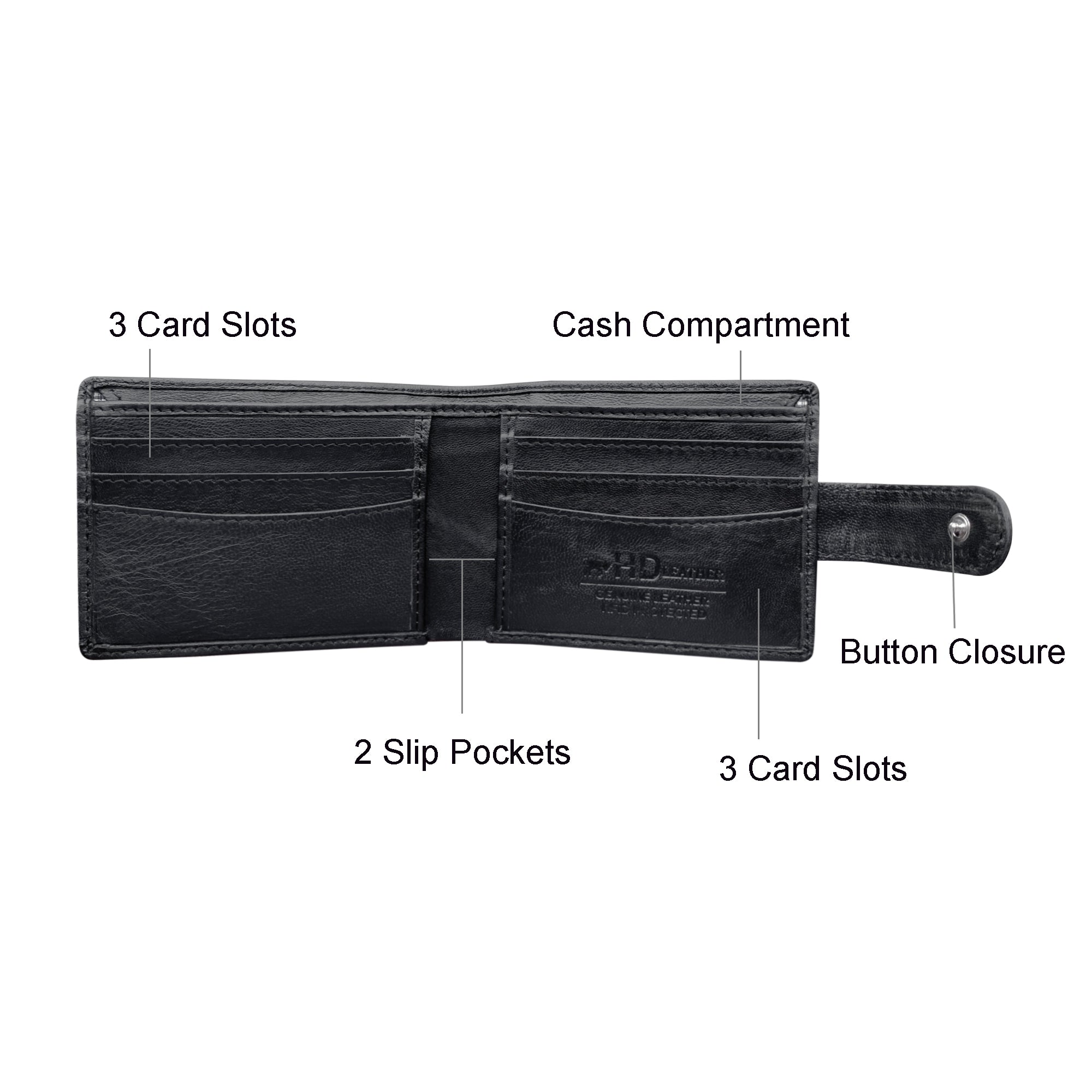 SMW17HL ~ Sheepskin Men's Tab Wallet
