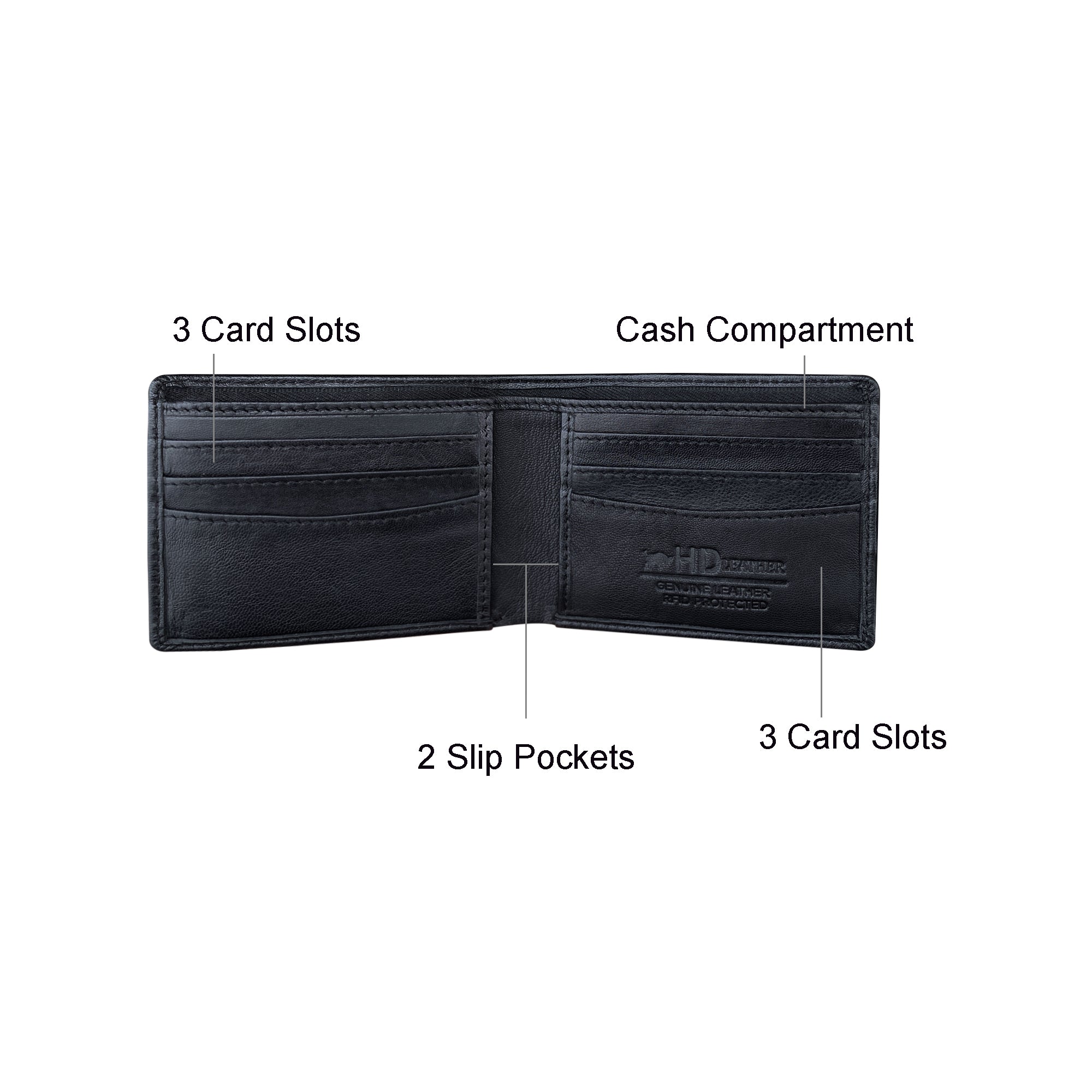 SMW17Z ~ Sheepskin Men's Wallet