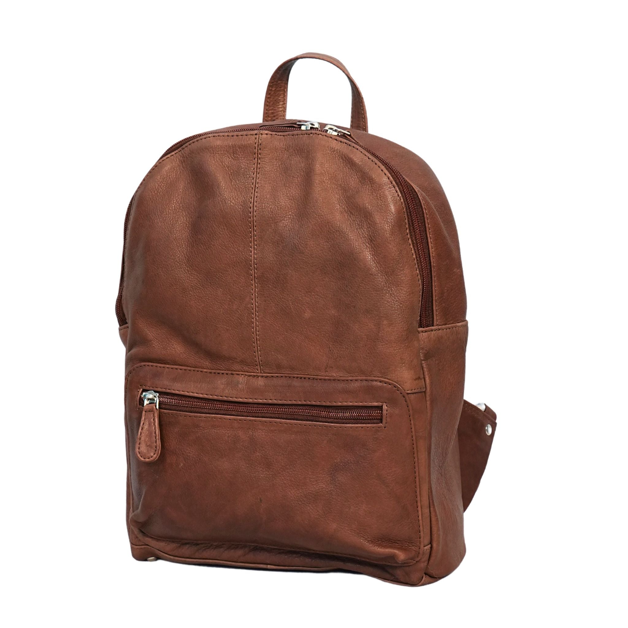 WL833 ~ Leather Backpack