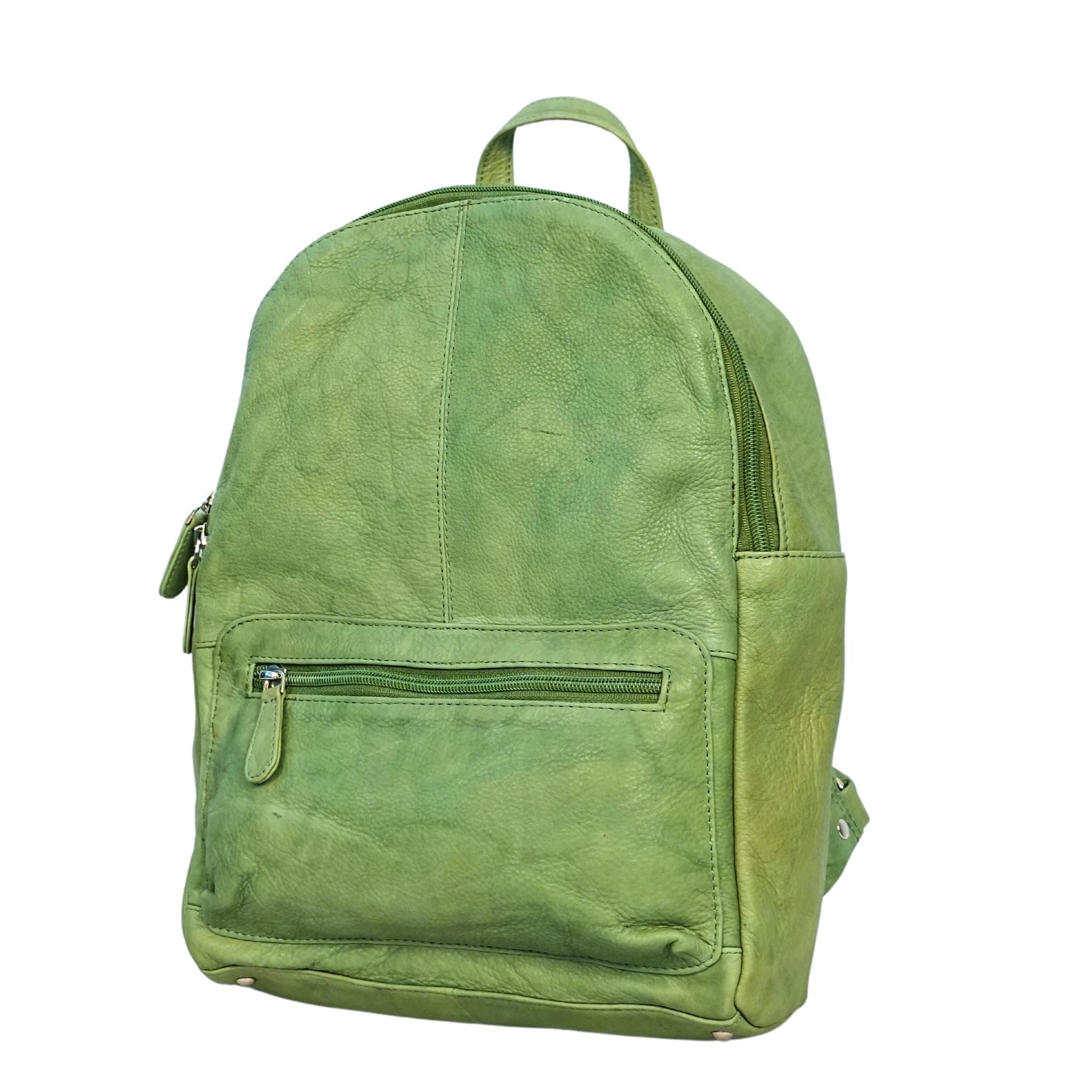 WL833 ~ Leather Backpack