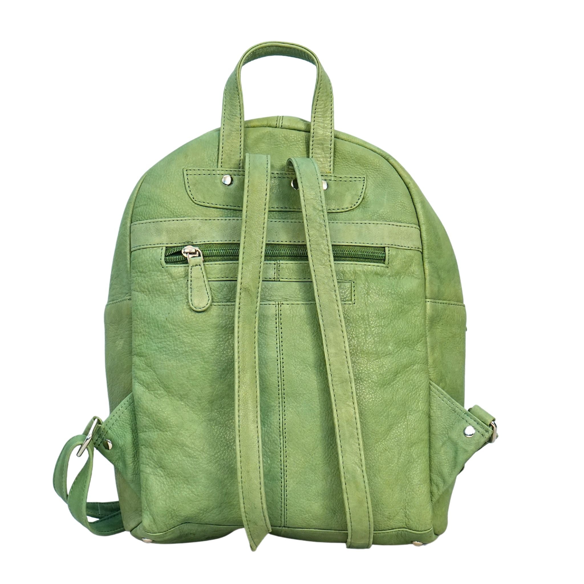 WL833 ~ Leather Backpack