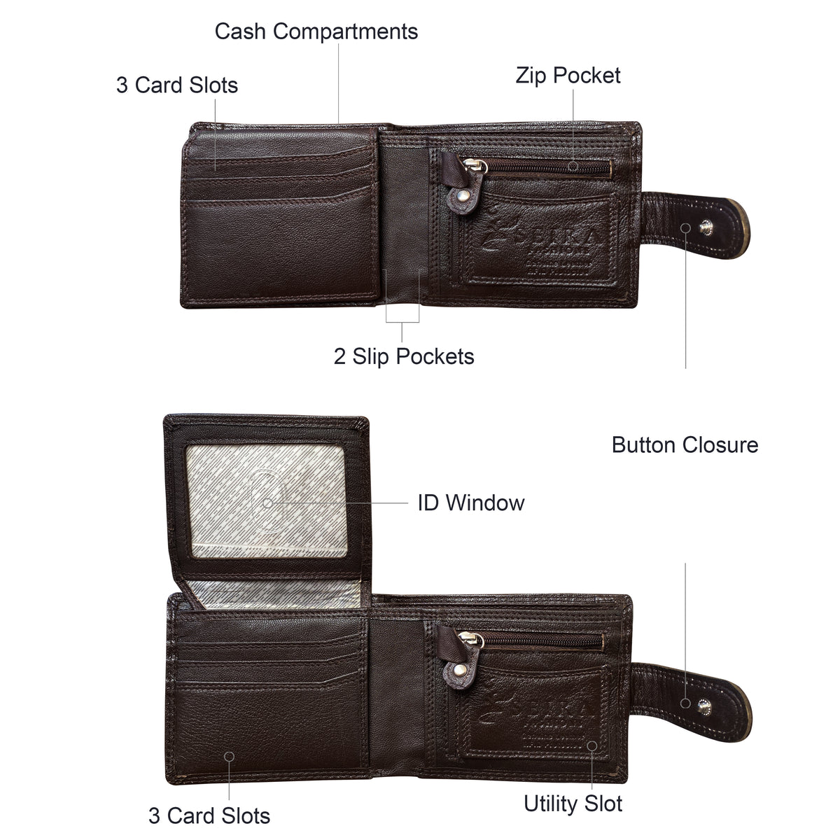 ZGR224L ~ Men's Wallet