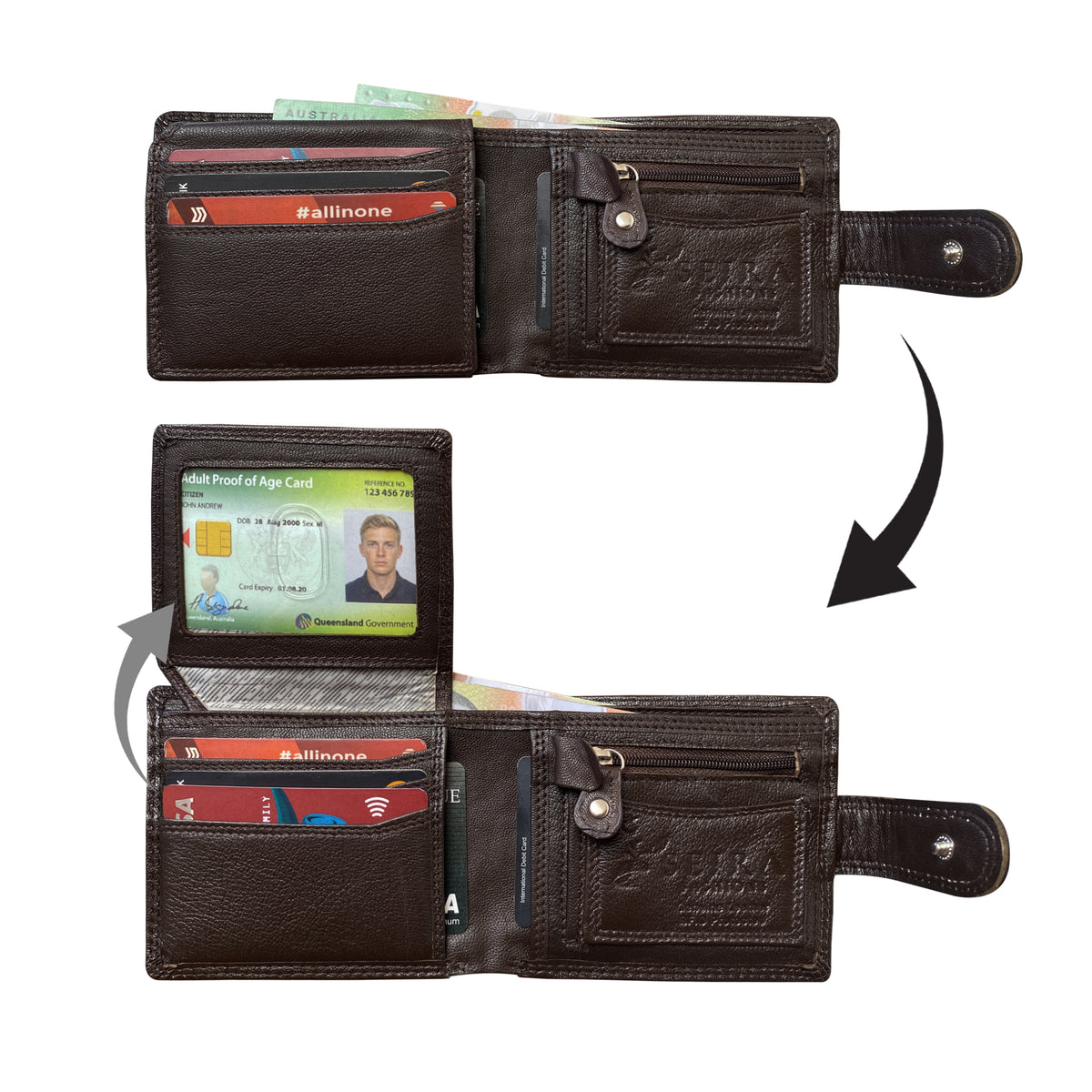 ZGR224L ~ Men's Wallet