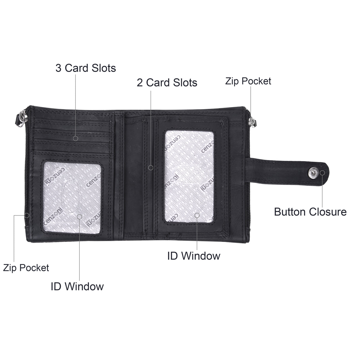 ZHOP512 ~ Hairon Ladies Wallet