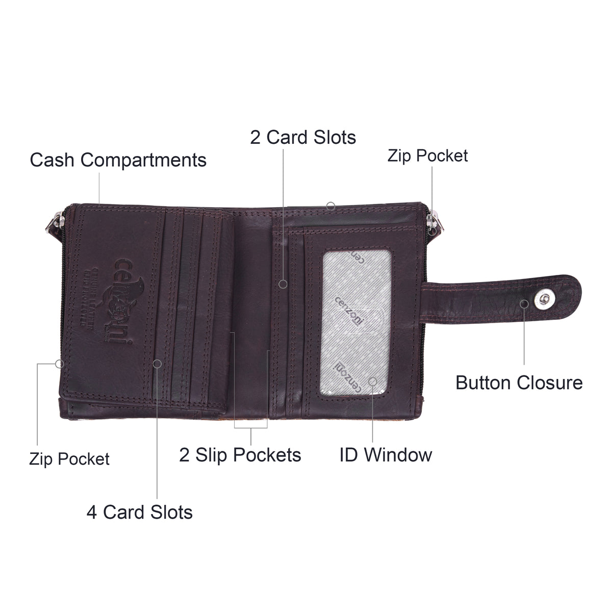 ZHOP512 ~ Hairon Ladies Wallet