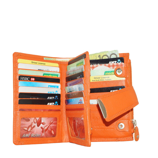 ZLW009A ~ Plain Colours Medium Wallet