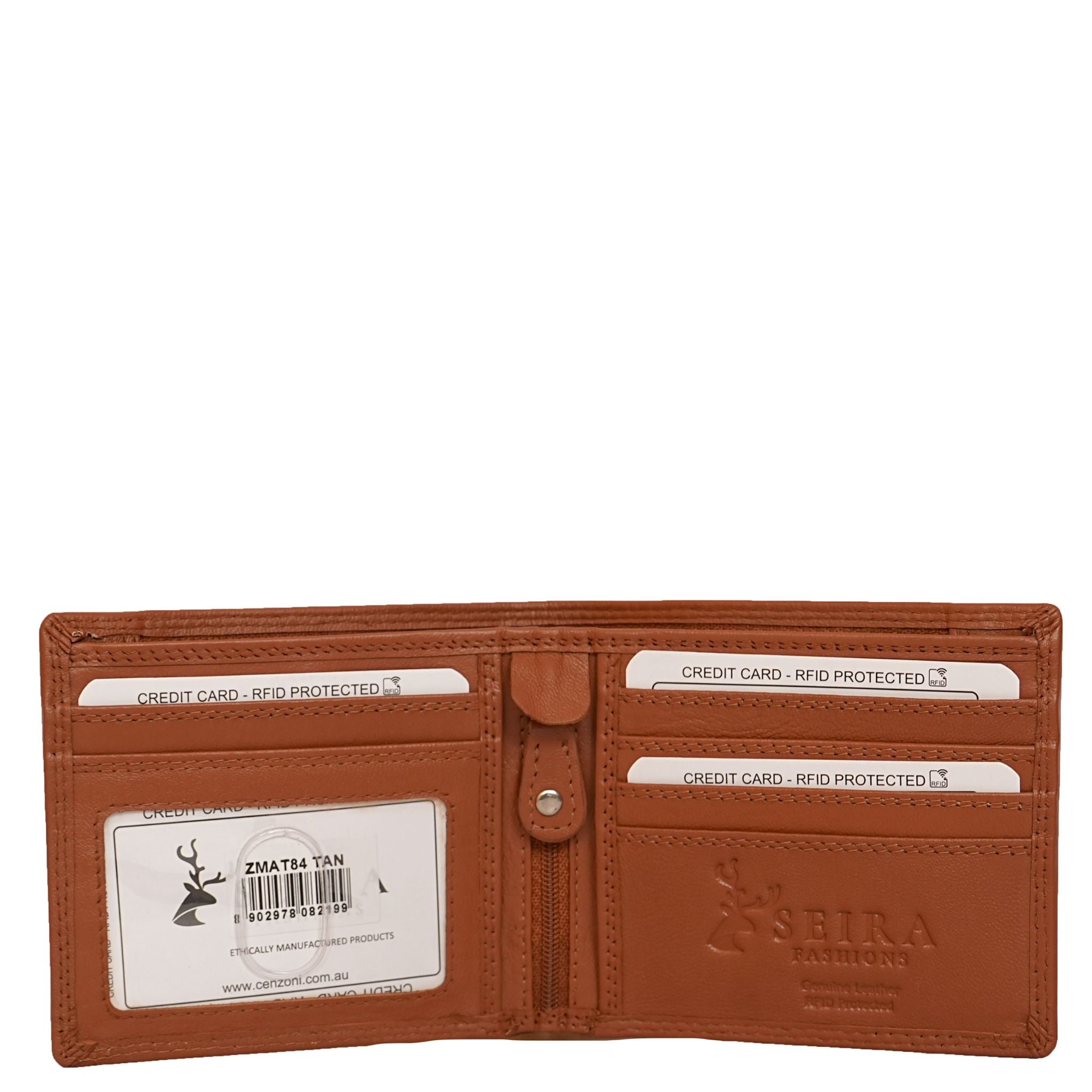 ZMAT84 ~ Seira Men's Bifold Wallet