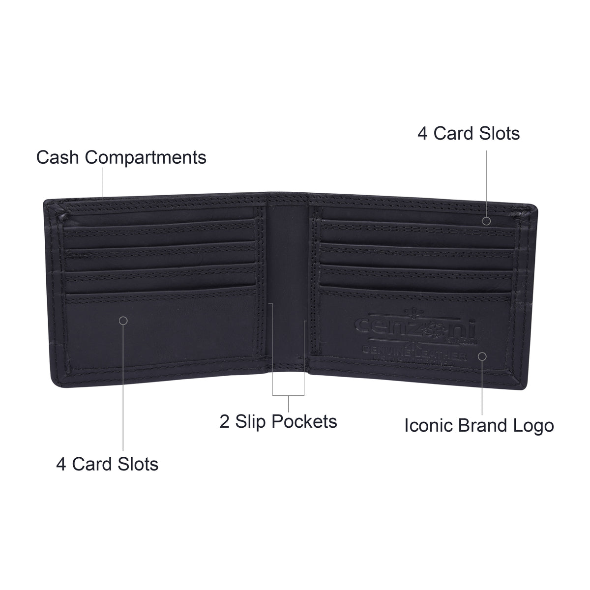 ZOPH2019 ~ Men's Slim Hairon Wallet