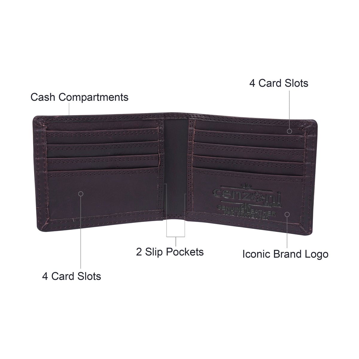 ZOPH2019 ~ Men's Slim Hairon Wallet