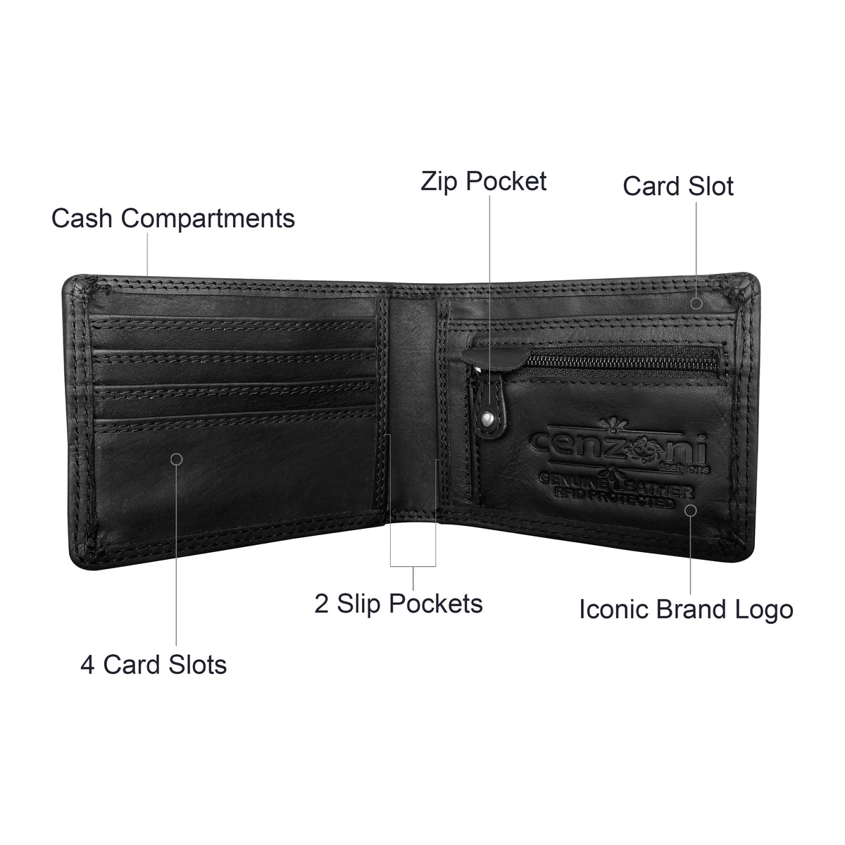 ZOPH2021 ~ Men's Hairon Wallet