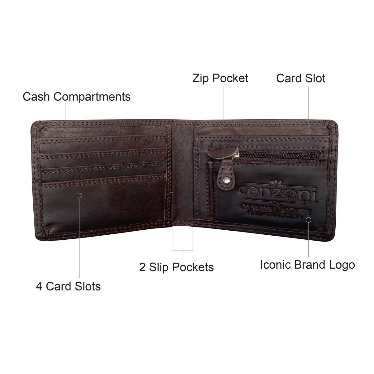 ZOPH2021 ~ Men's Hairon Wallet
