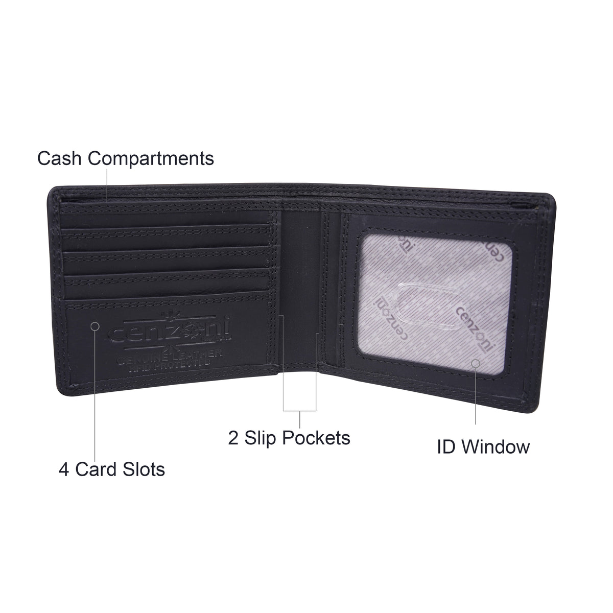 ZOPH2220 ~ Men's Hairon Wallet