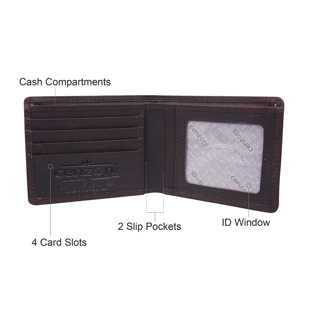 ZOPH2220 ~ Men's Hairon Wallet