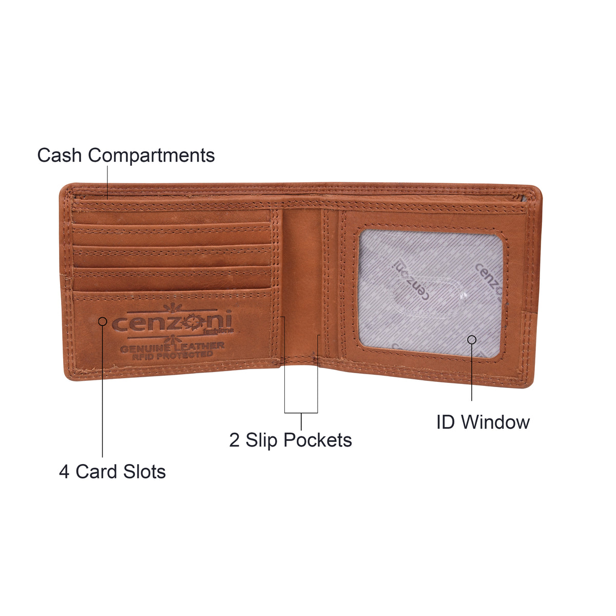 ZOPH2220 ~ Men's Hairon Wallet