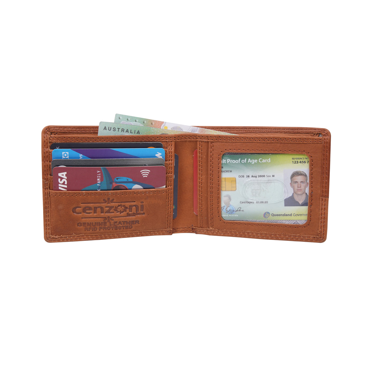 ZOPH2220 ~ Men's Hairon Wallet