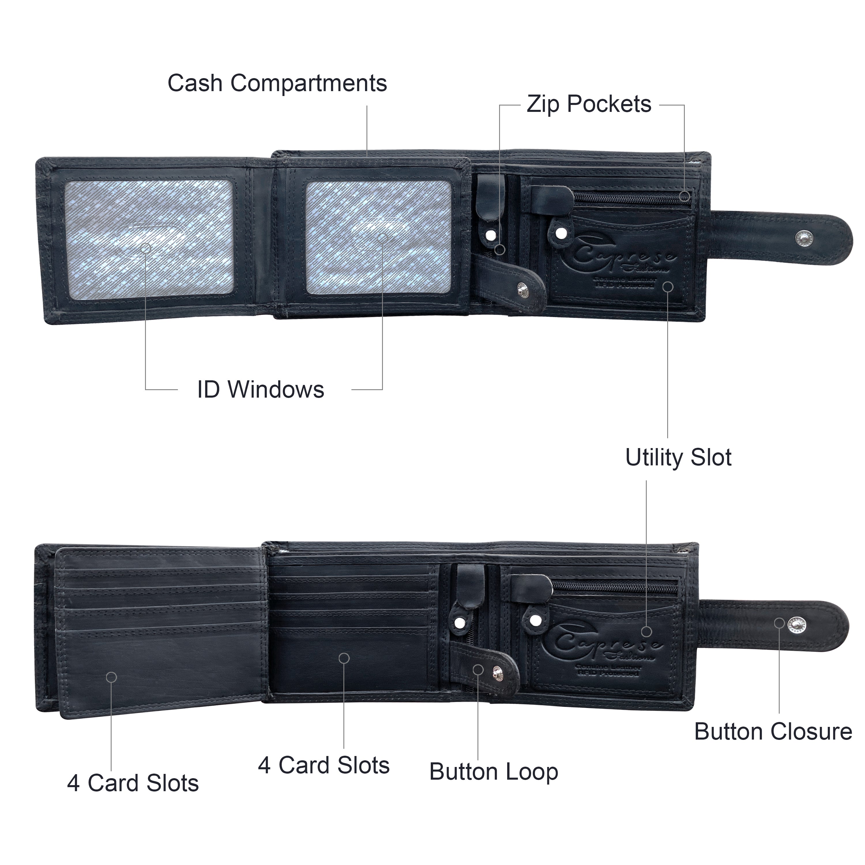 ZOPMW11L ~ Men's Tab Wallet