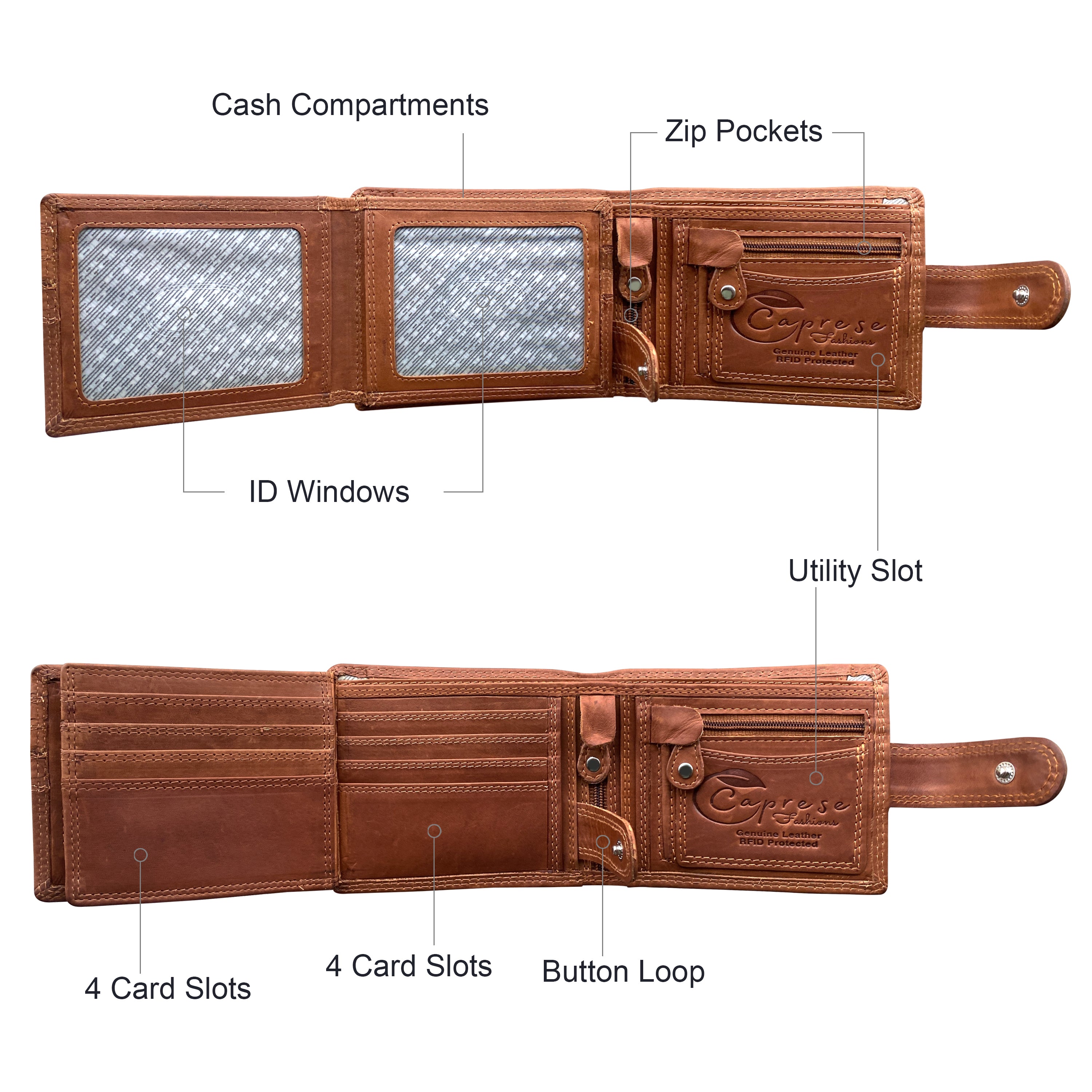 ZOPMW11L ~ Men's Tab Wallet