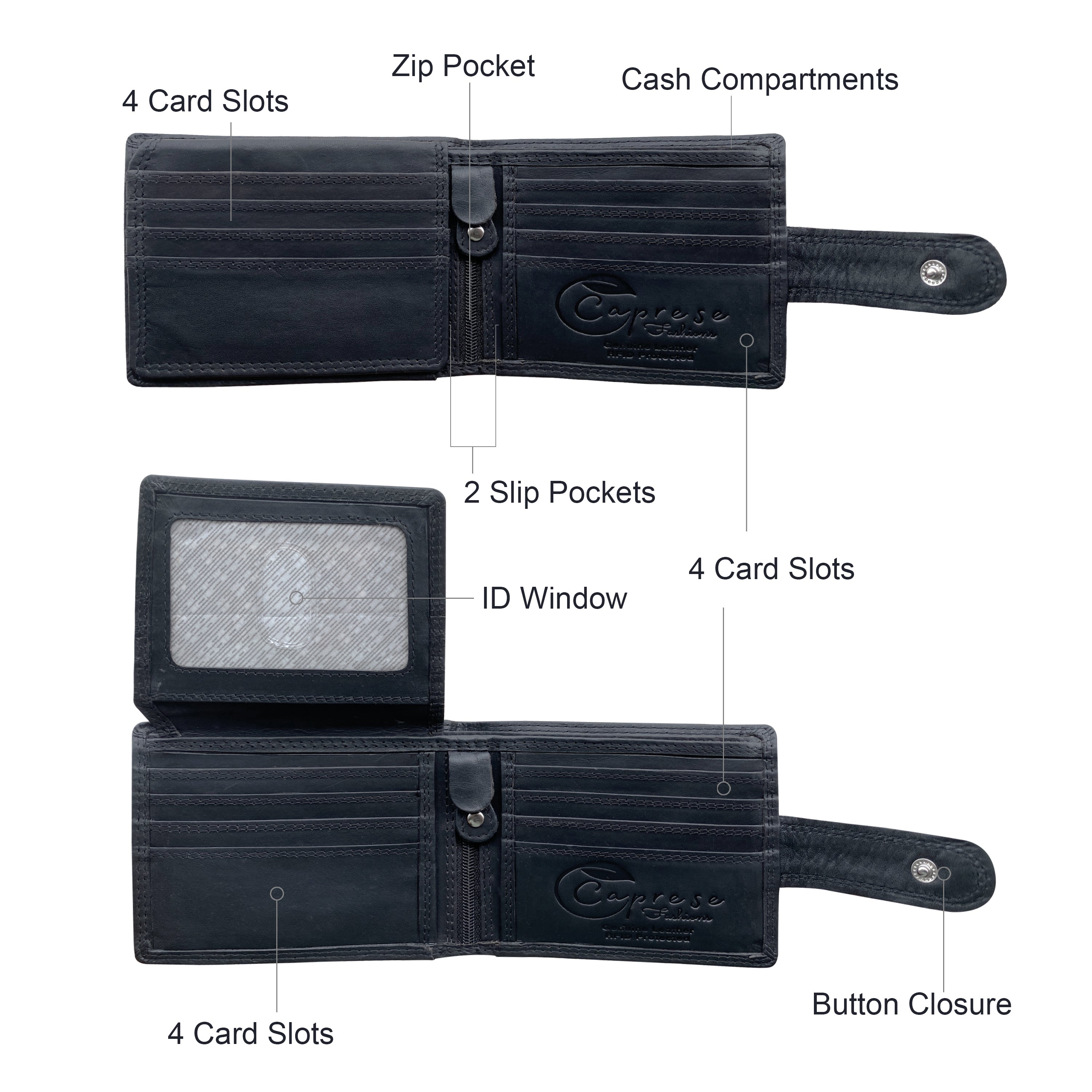 ZOPMW12L ~ Men's Wallet