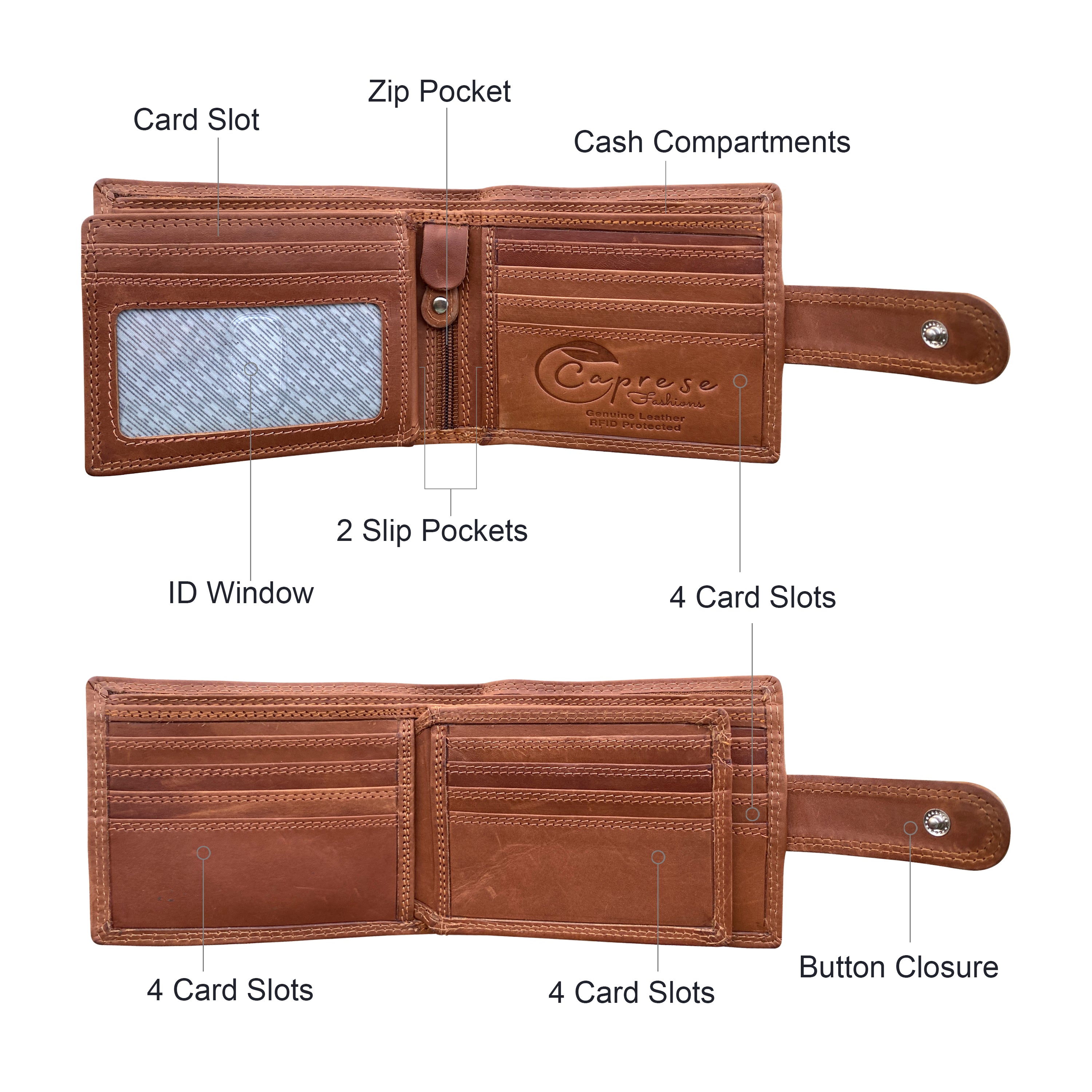 ZOPMW14L ~ Men's Wallet