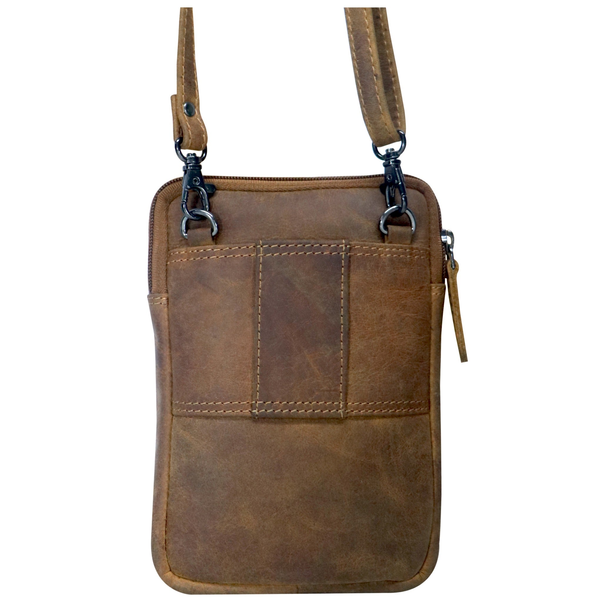 GWM2 ~ Hunter Leather Mini Crossbody Bag