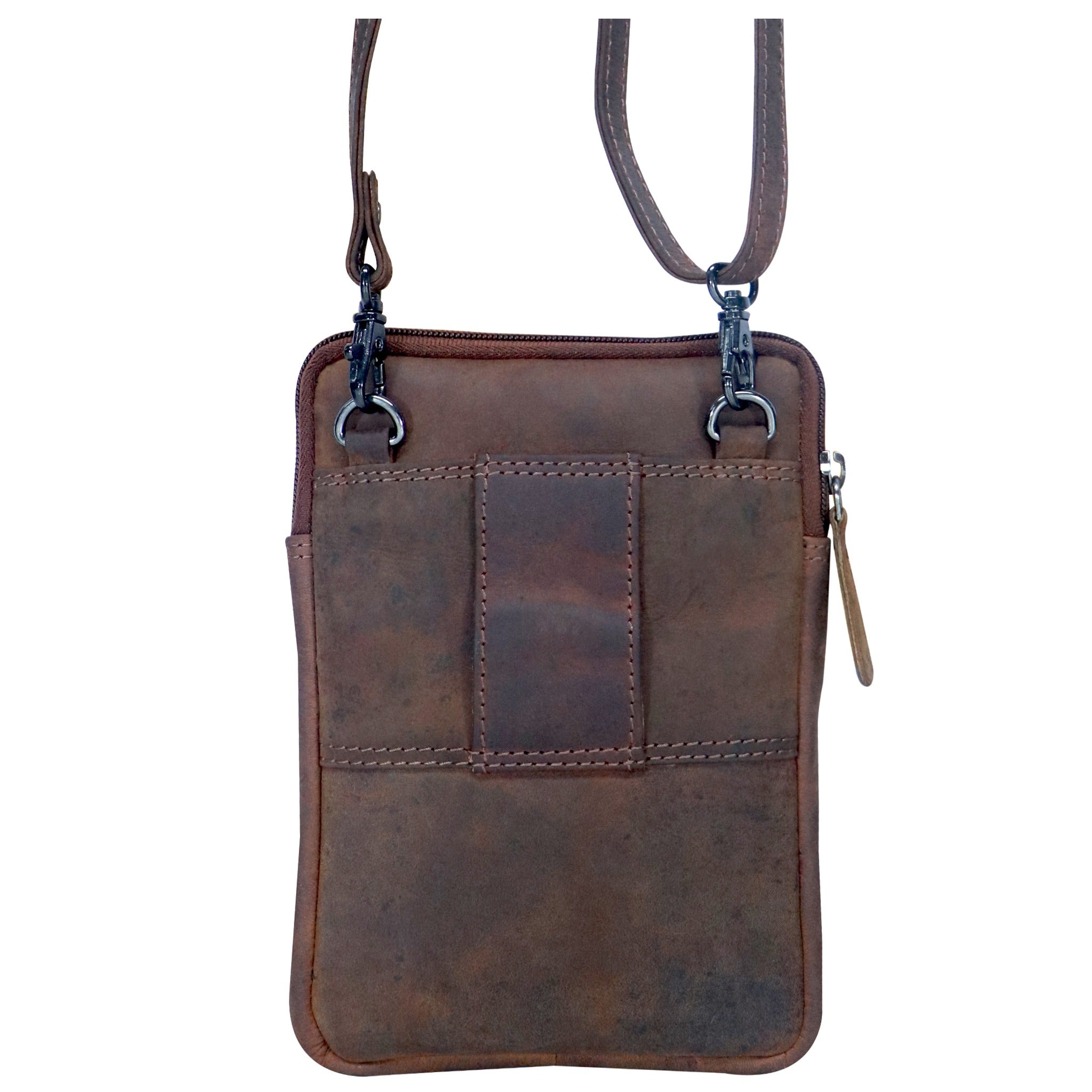GWM2 ~ Hunter Leather Mini Crossbody Bag
