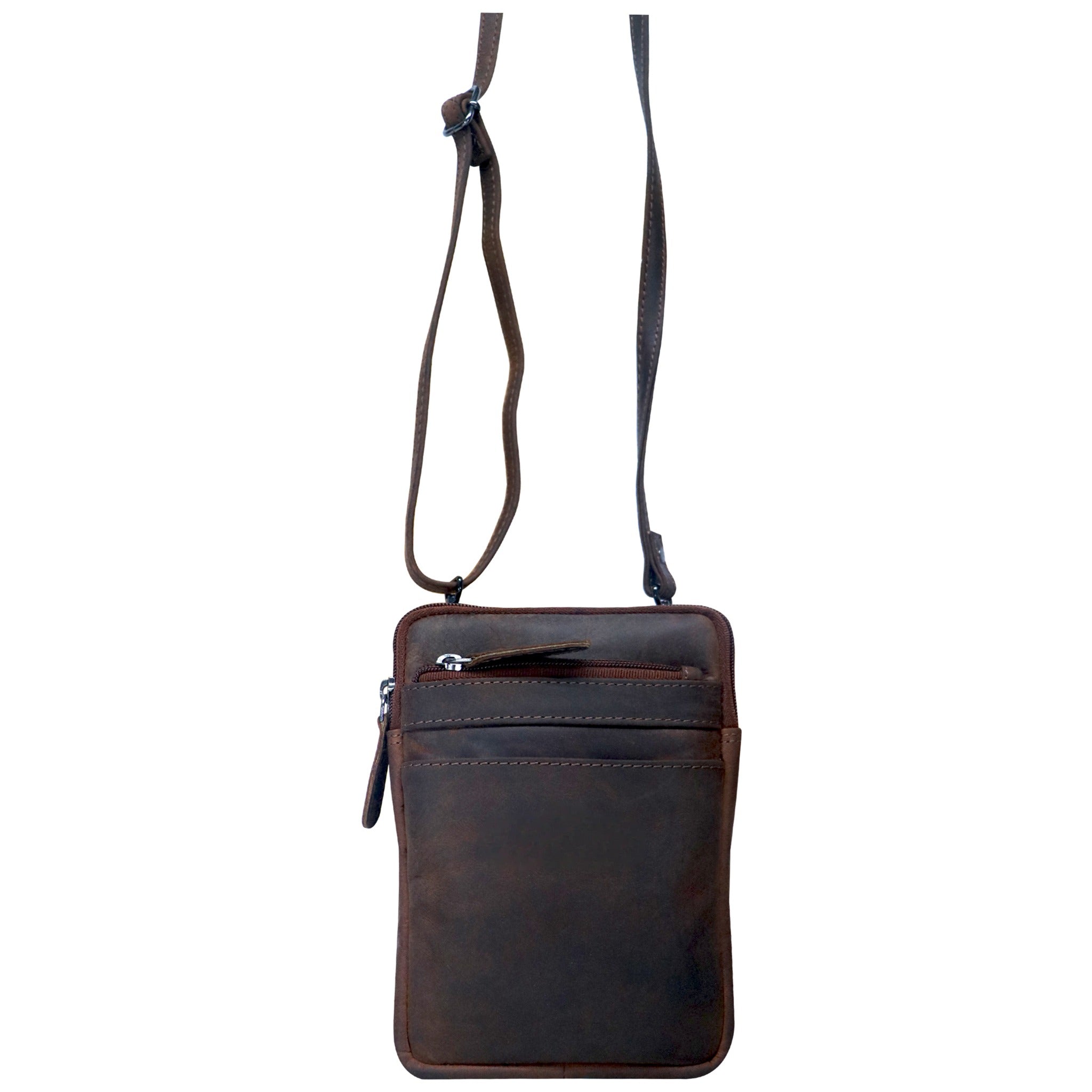 GWM2 ~ Hunter Leather Mini Crossbody Bag