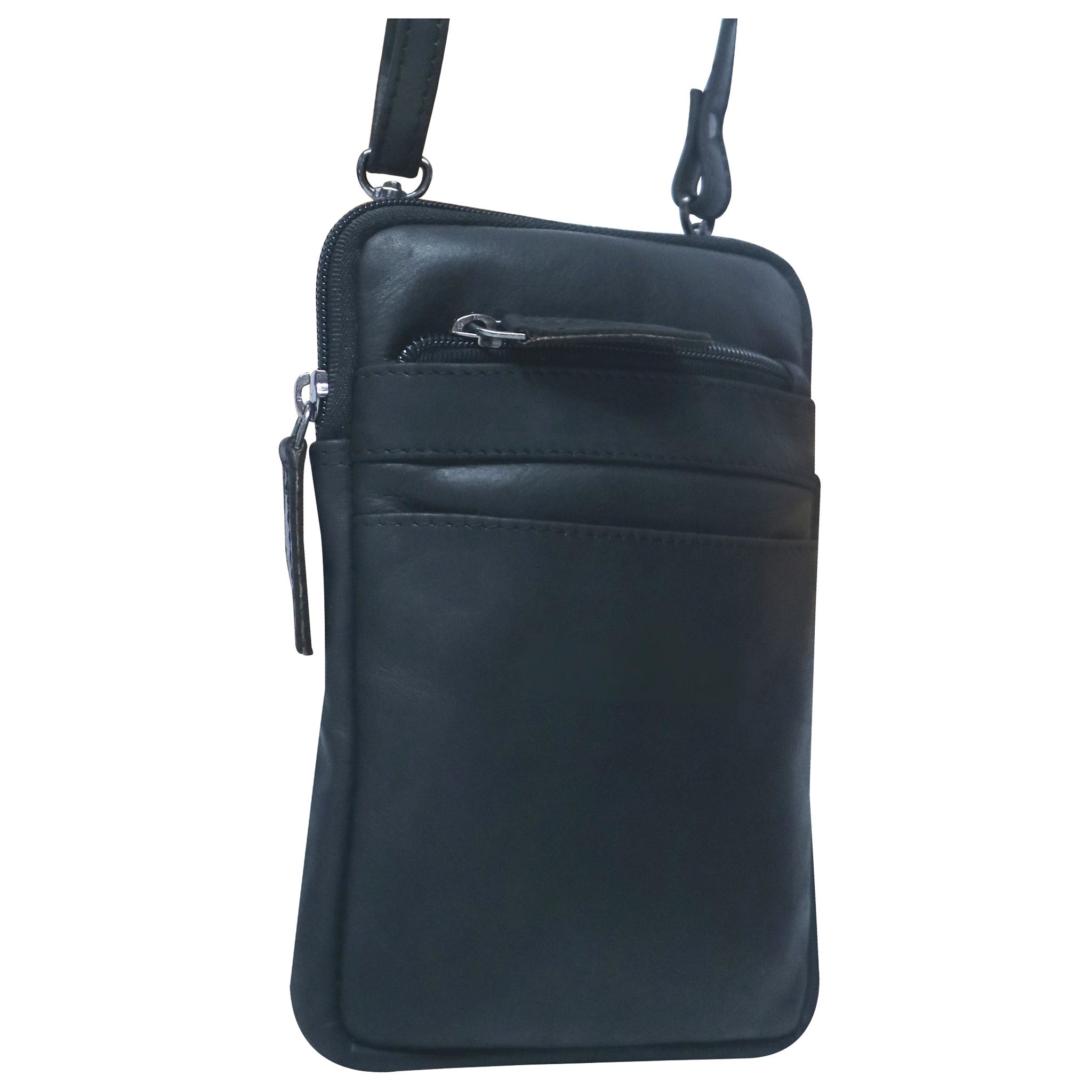 GWM2 ~ Hunter Leather Mini Crossbody Bag