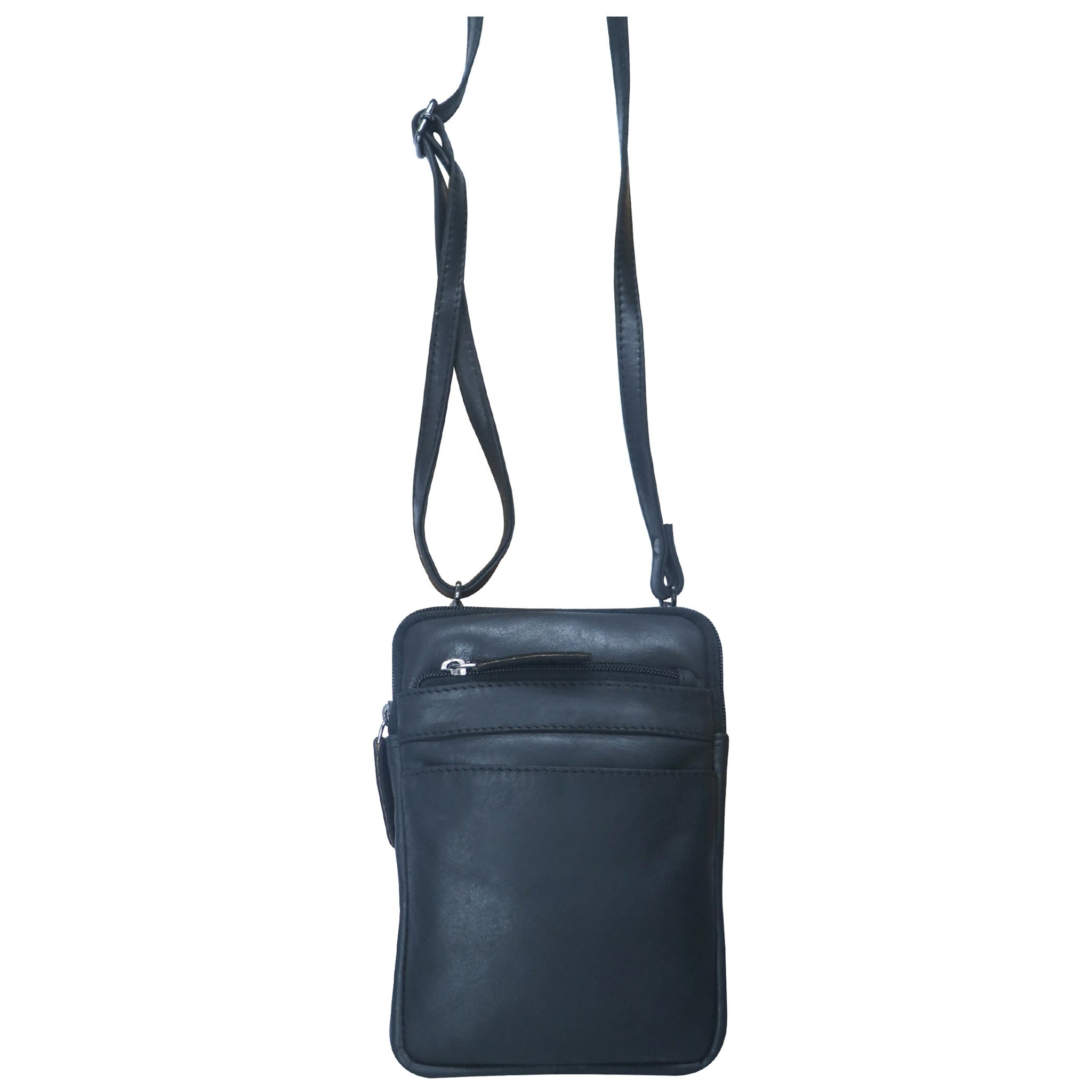 GWM2 ~ Hunter Leather Mini Crossbody Bag