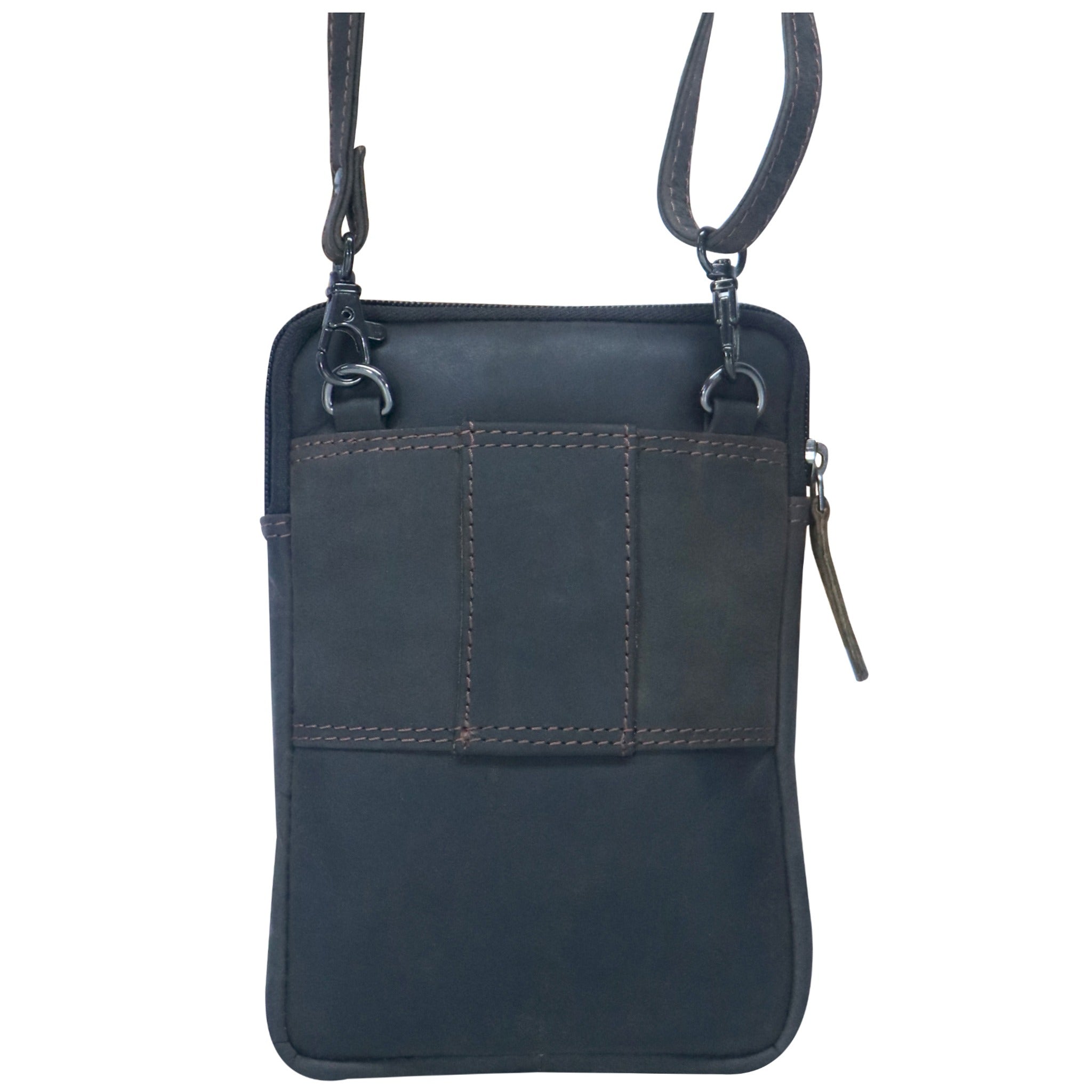 GWM2 ~ Hunter Leather Mini Crossbody Bag