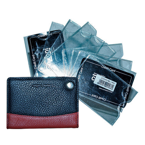 Swivel Leather Card Holder - CCH01 (NRF) ash-cenzoni.myshopify.com