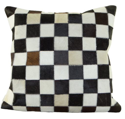 Hairon Leather Cushion Cover - SQUARE - CUHA018SQ1 ash-cenzoni.myshopify.com