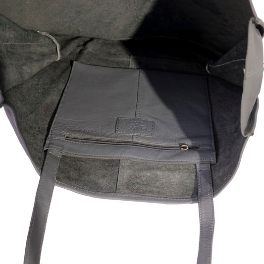 HWL01 ~ Grey Large Hairon Shoulder Bag