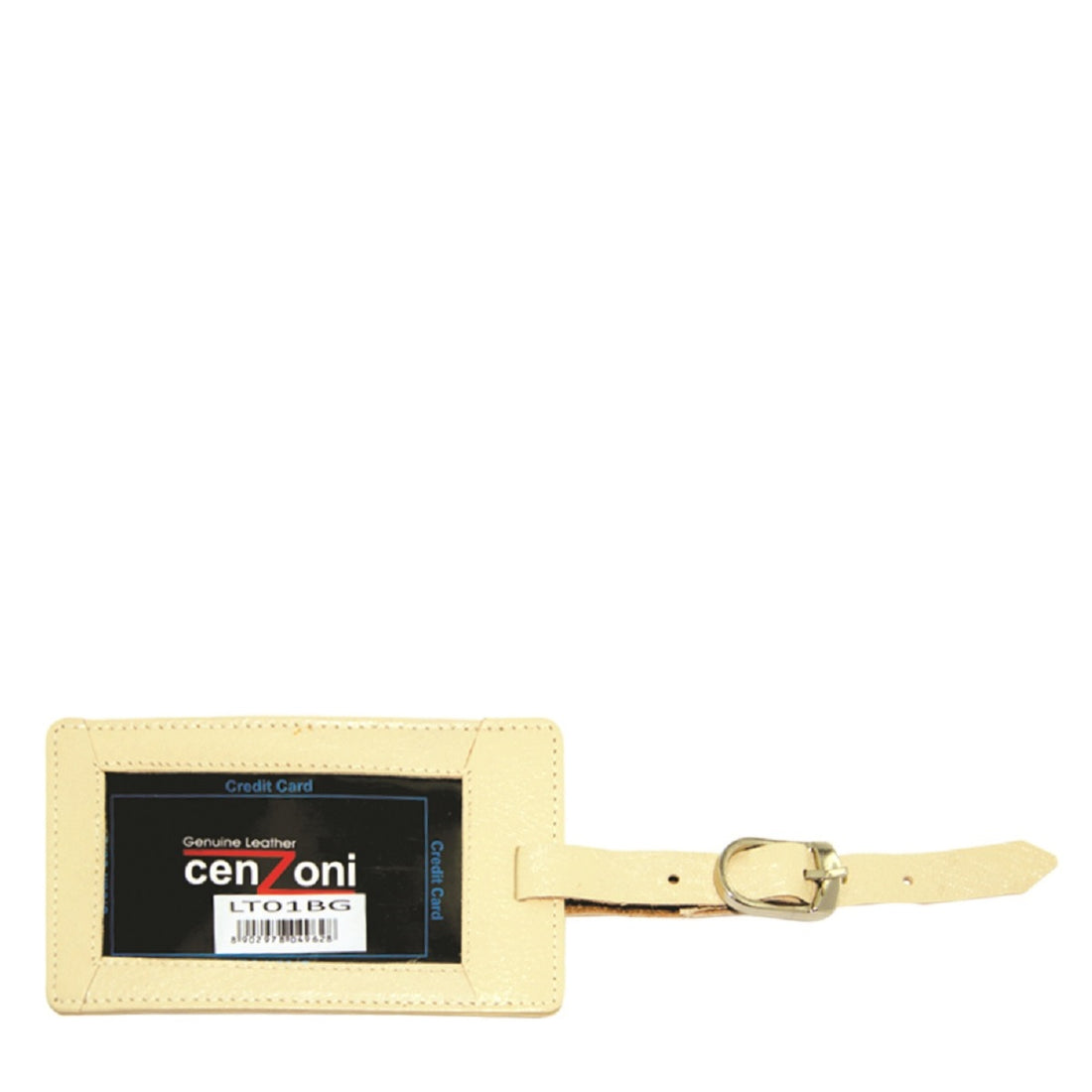 LT01 ~ Leather Luggage Tag