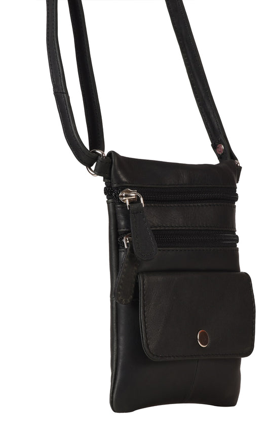 OP02 ~  Small Oil Pull Up Leather Bag