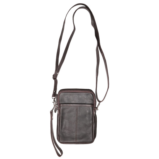 OPPM01 ~  Oil Pull Up Small Mobile Bag