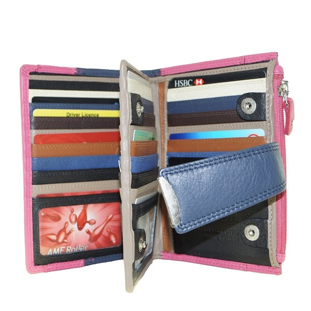 ZMT09 | Mulitcoloured Ladies Wallet ash-cenzoni.myshopify.com